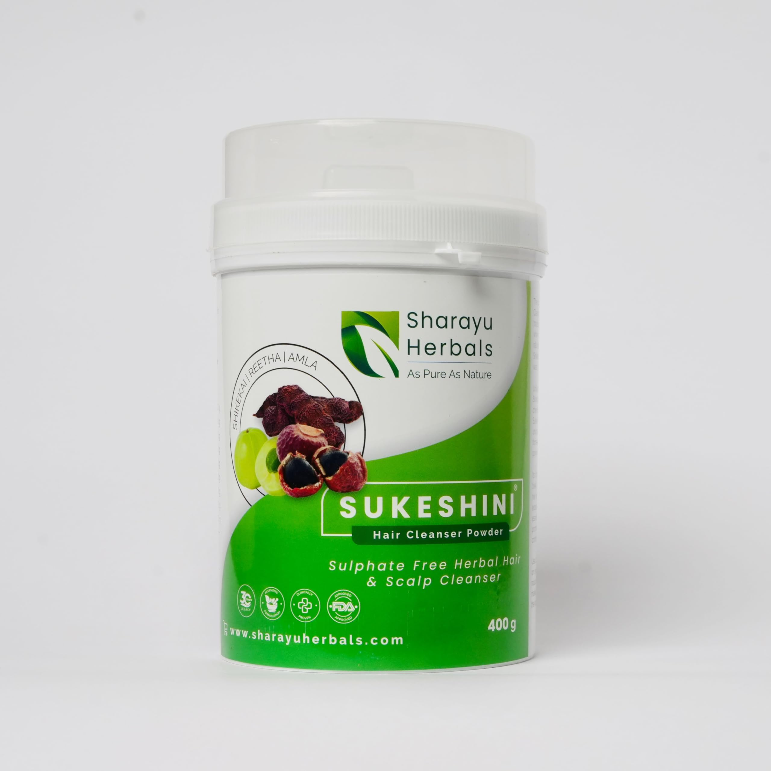 Sukeshini Hair Cleanser - Sulphate Free Herbal Hair & Scalp Cleanser - 100gms-picture-37