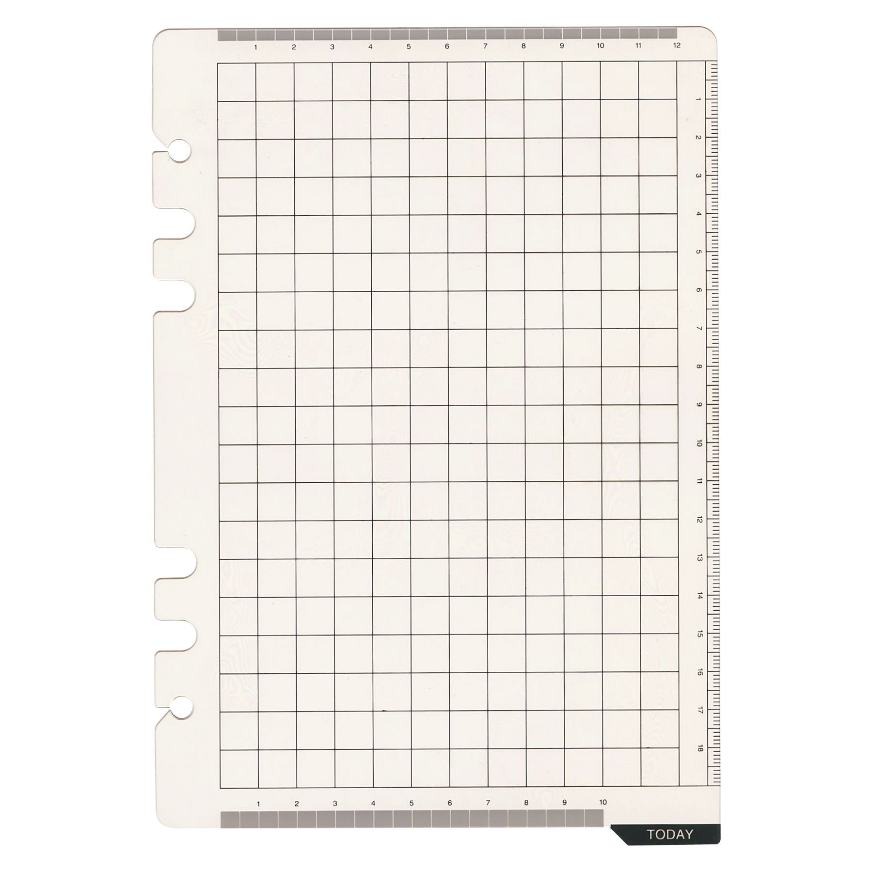 Lot 3x120 Feuilles Recharge Papier M5 5 Trous - Format 6,64x10,2 Cm, Vierge/quadrillé/ligné, Pour Mini Classeurs - 3