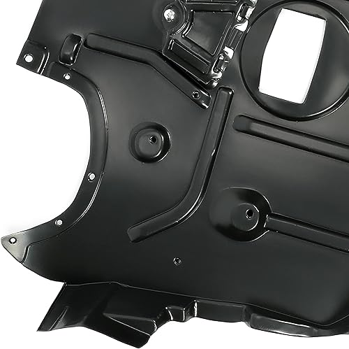 Miniatura 7 de KUAFU Protector contra salpicaduras de motor delantero compatible con BMW 323i 325i 325i 325xi 328i 328xi 330i 330xi 335i 335is 335xi M3 repuesto