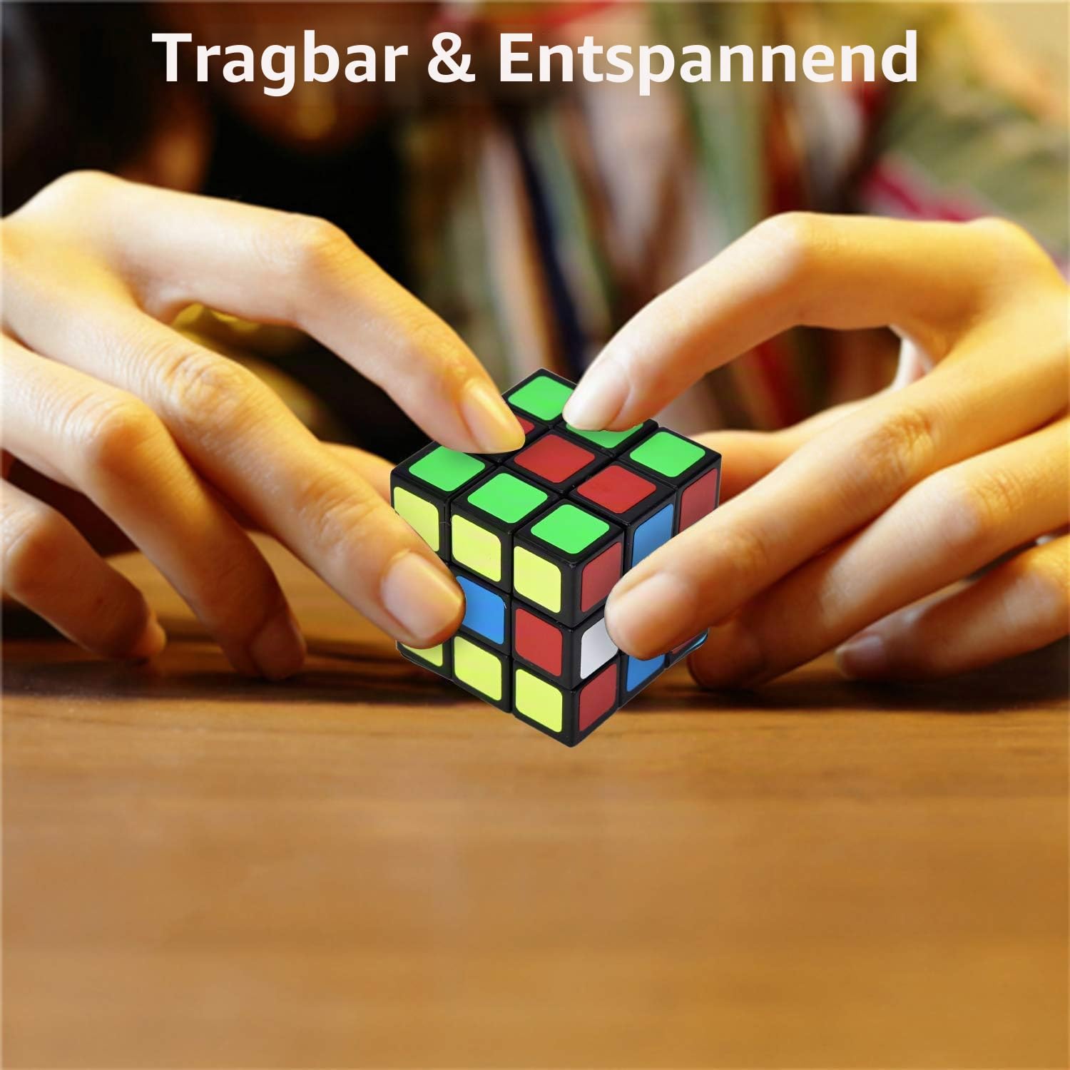 12 Stück Mini Zauberwürfel Set, Party Mitgebsel Magic Würfel für Kindergeburtstag Gastgeschenke Weihnachten Reisespiele Kindergeburtstag (3 * 3 * 3cm)