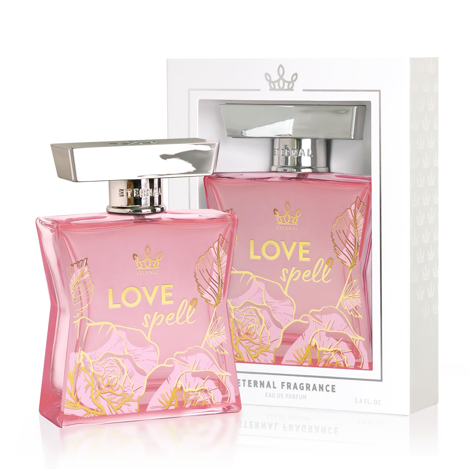 Eternal Love Spell - Inspired by Designer Gourmand White Flowers Perfume - 3.4 oz (100ml) - EDP - Long-lasting - Clean Ingredients - Perfume for Women - 2000 sprays per bottle - Image 4