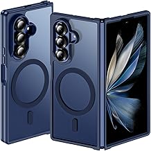 OWKEY Magnetic Case, Z Fold 7-Blue, Fashion.