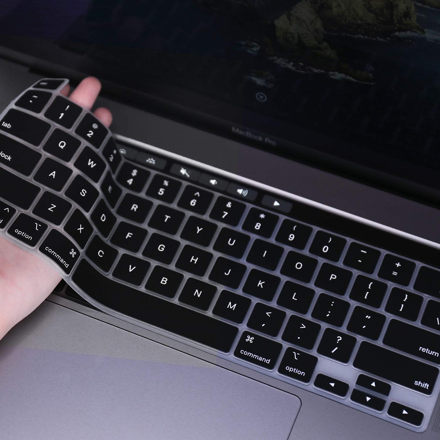 Justec Premium Keyboard Cover Fit with 2020 MacBook Pro 13 inch