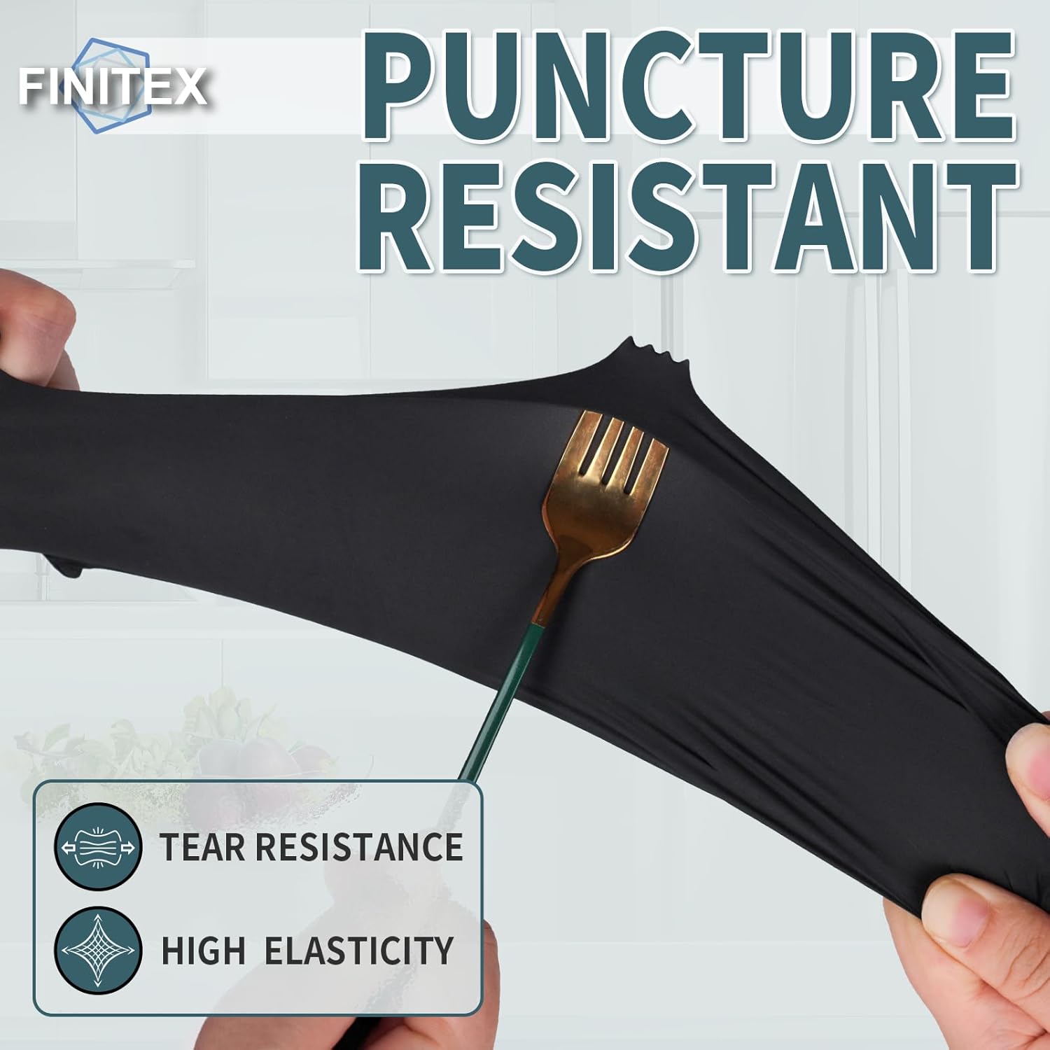 FINITEX Black Nitrile Disposable Medical Exam Gloves 5 mil Powder-free Latex-Free 1000 PCS Examination Glove - Image 4