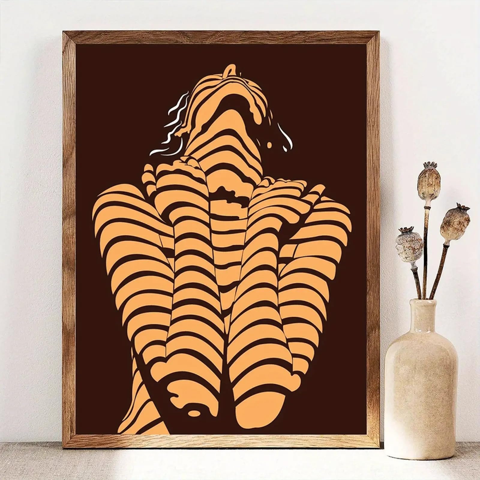 Impression sur toile HD art mural abstrait classique finition premium 80x120 - 8