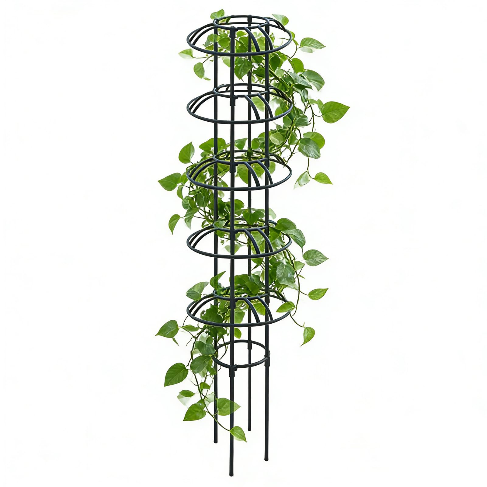 Tomatenkäfige - Hochleistungs-Metallträger für Pflanzen - Garten-Obelisk für Tannenpflanzen | Für Blumen, , im Gewächshaus, , drinnen und draußen