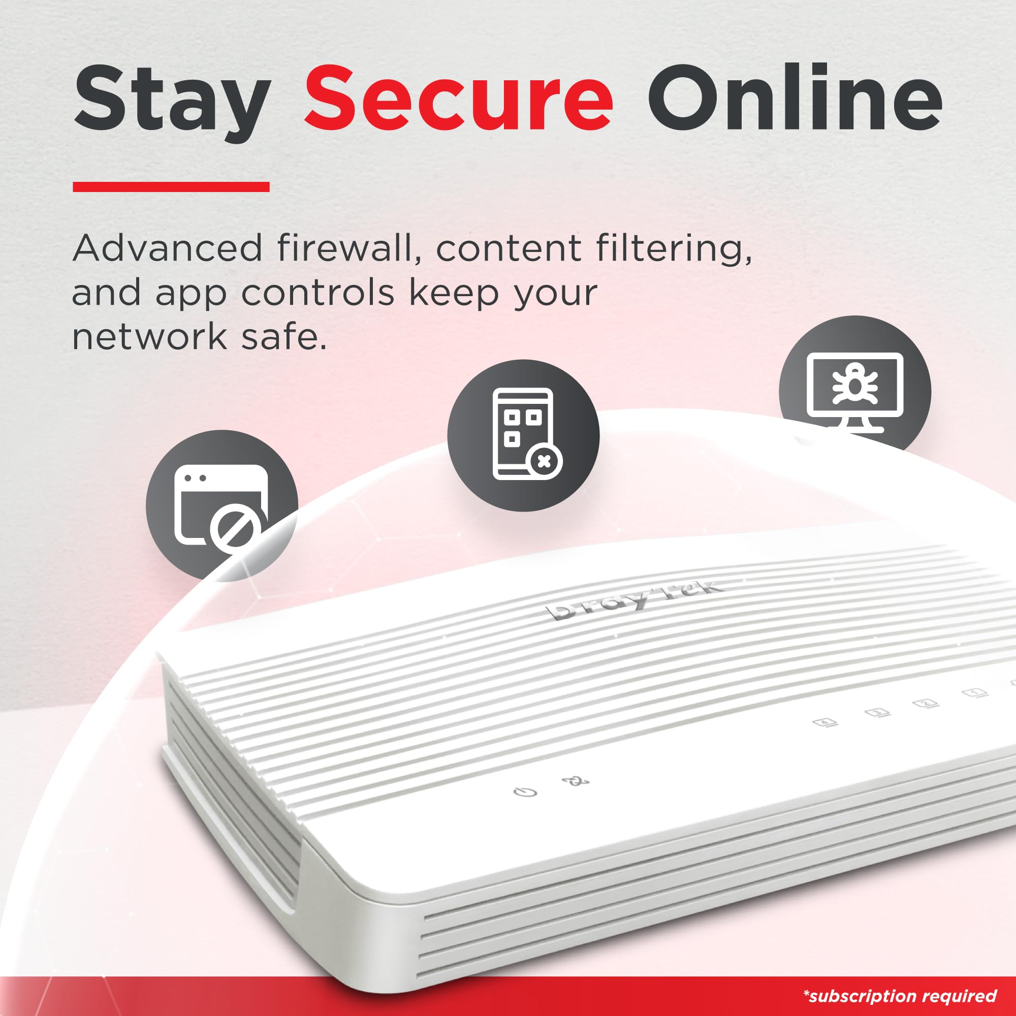 Draytek 2767 Vdsl 2.5g Router Cablato 2.5 Gigabit Ethernet Bianco (draytek 2767 Dsl Router)