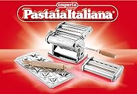 Vista 3 de Máquina para hacer pasta por Imperia- Juego de lujo con 2 accesorios, molde de ravioles estrella y rodillo