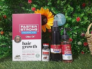 فستر سترونج الأحمر من أليكس لانبات الشعر ١٠٠ مل هيالرونيك أسيد