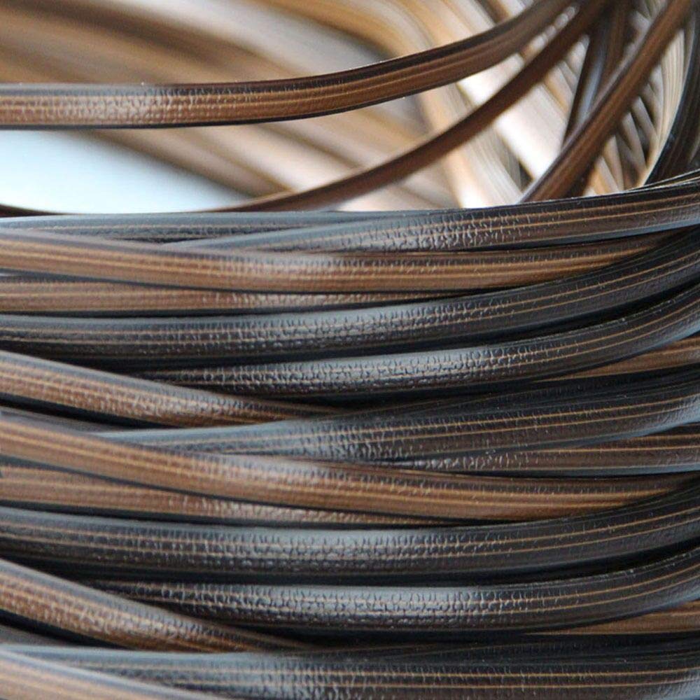 OUdini Synthetic Rattan Repair Material Plastic Rattan Plastic Rattanniture Repair,for Weaving and Repaichairs, Tables, and Storage Baskets