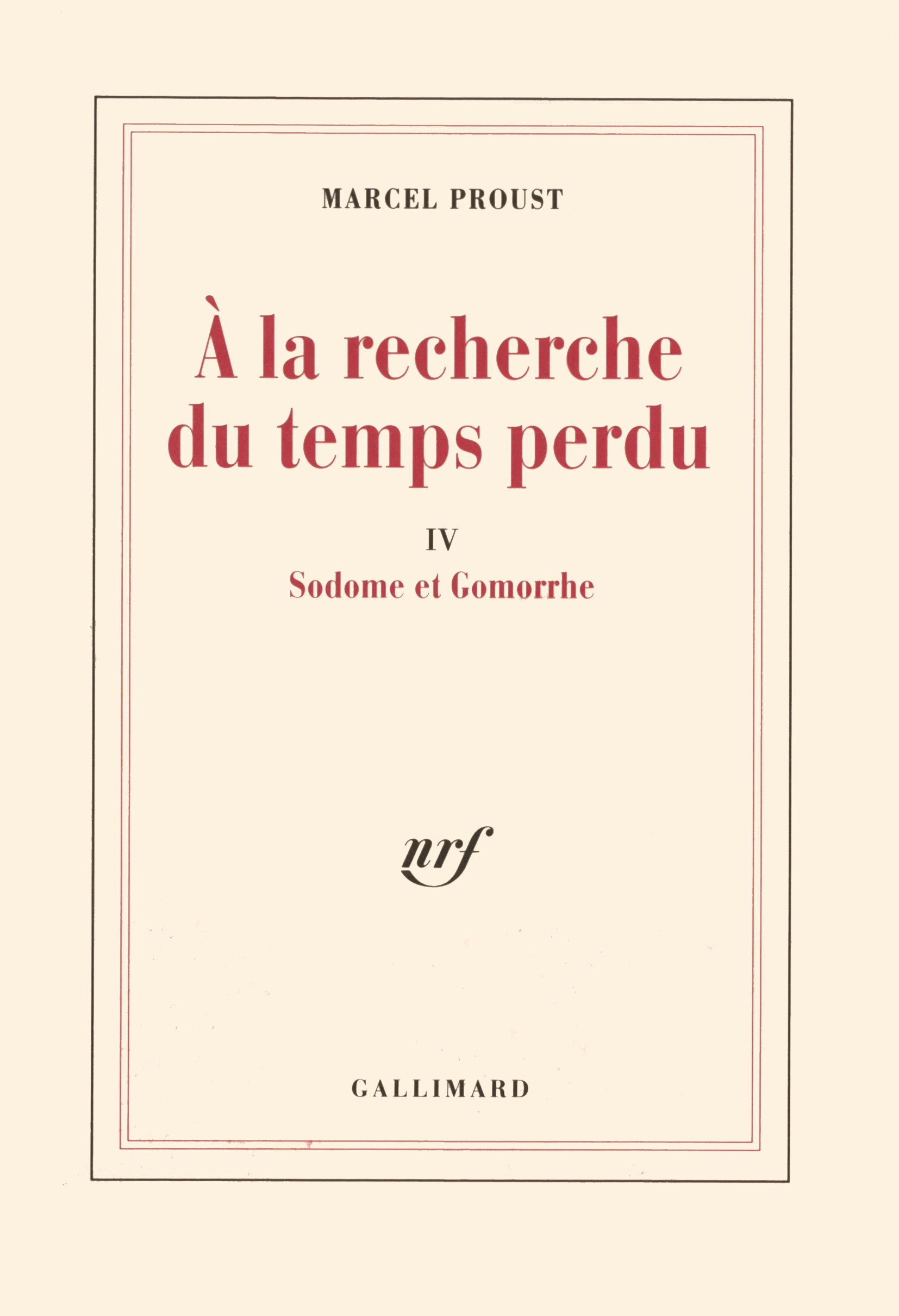 Sodome et Gomorrhe