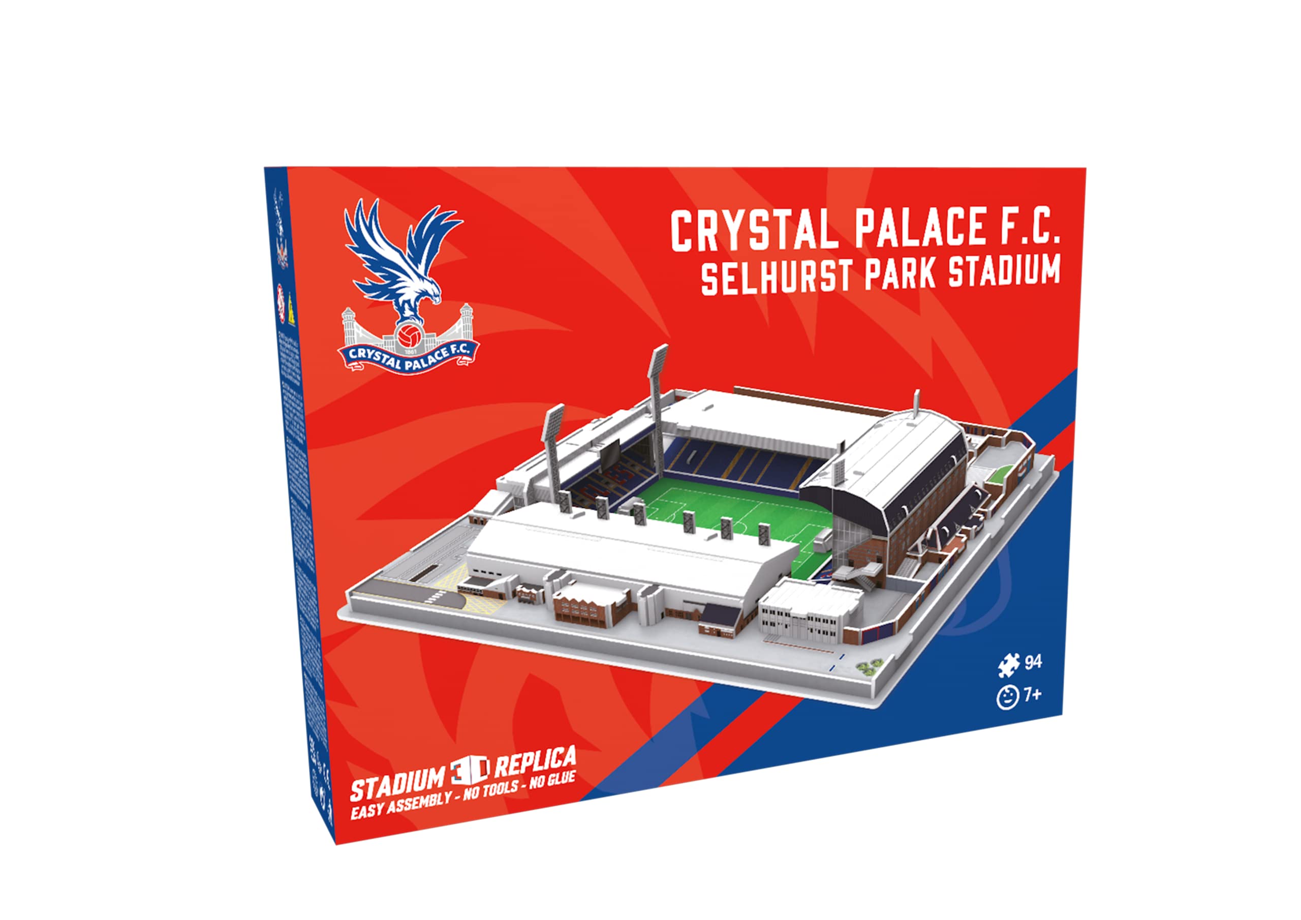 Tiger Merchandising 3D Jigsaw Puzzle of Sellhurst Park Stadium - 73 Pieces, Vibrant Colors, Medium - Image 2