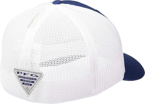 Miniatura 3 de Columbia Gorra unisex PFG con anzuelos, de malla, carbonoplata, LXL