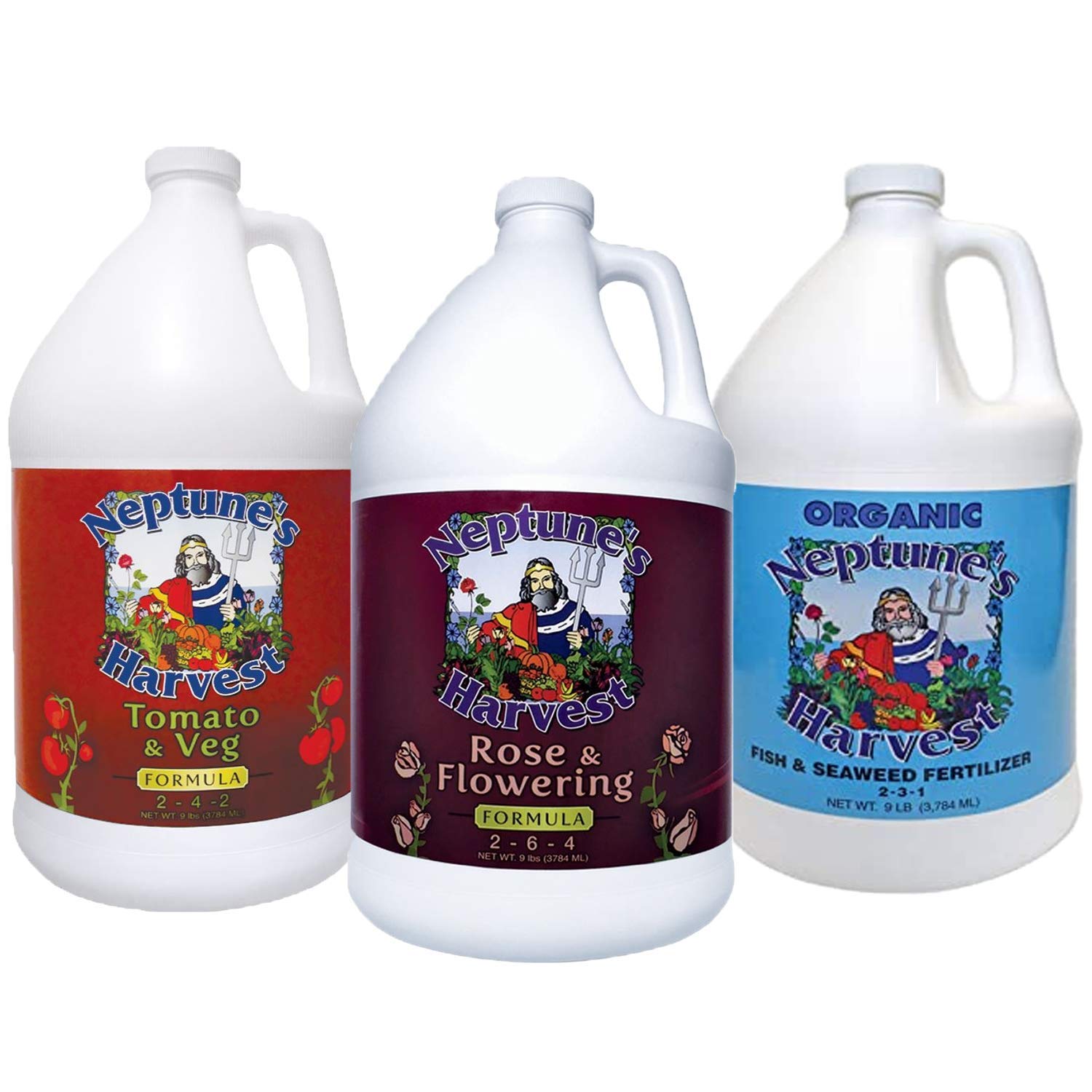 Buy Neptune's Harvest 128 oz Three Gallon Bottle Collection Fish and