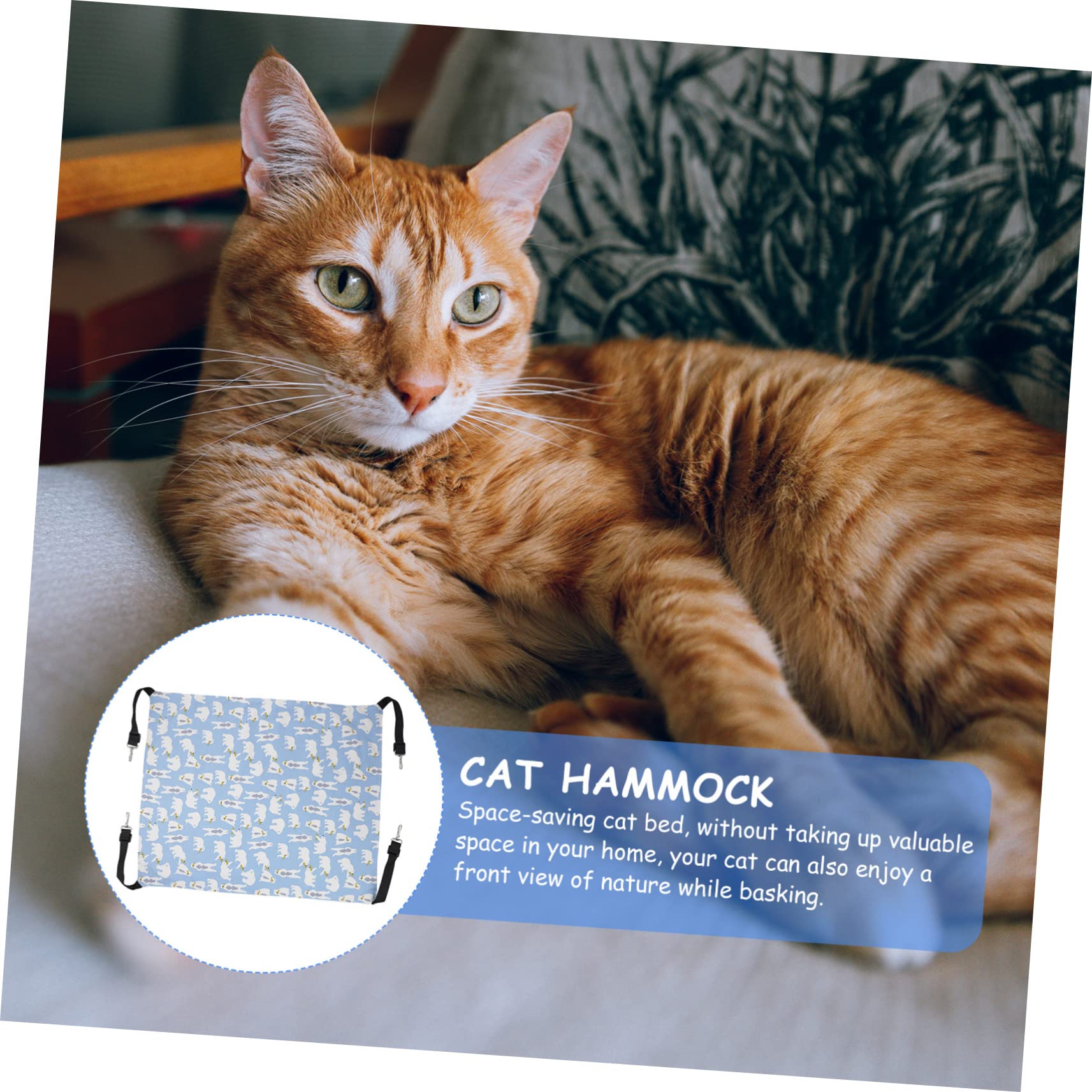 POPETPOP 2pezzi Hammock Per Tela Traspirante Appeso Per e Animali Design e Confortevole Per Ceste e Gabbie Colore Blu