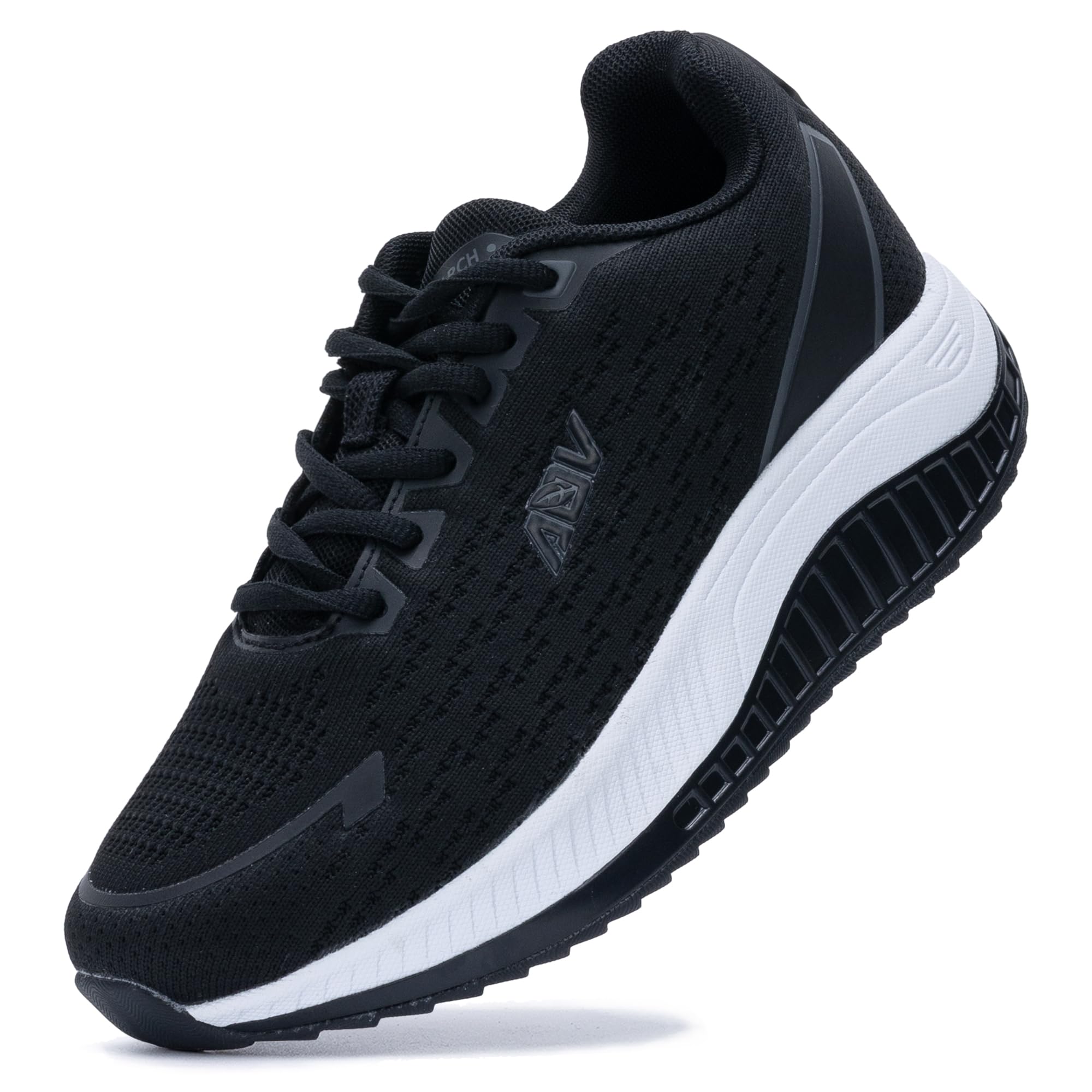 GOOBONWomens Walking Shoes with Arch Support Orthotic Trainers Plantar Fasciitis Breathable Athletic Tennis Sneakers - Size 4-9 UK