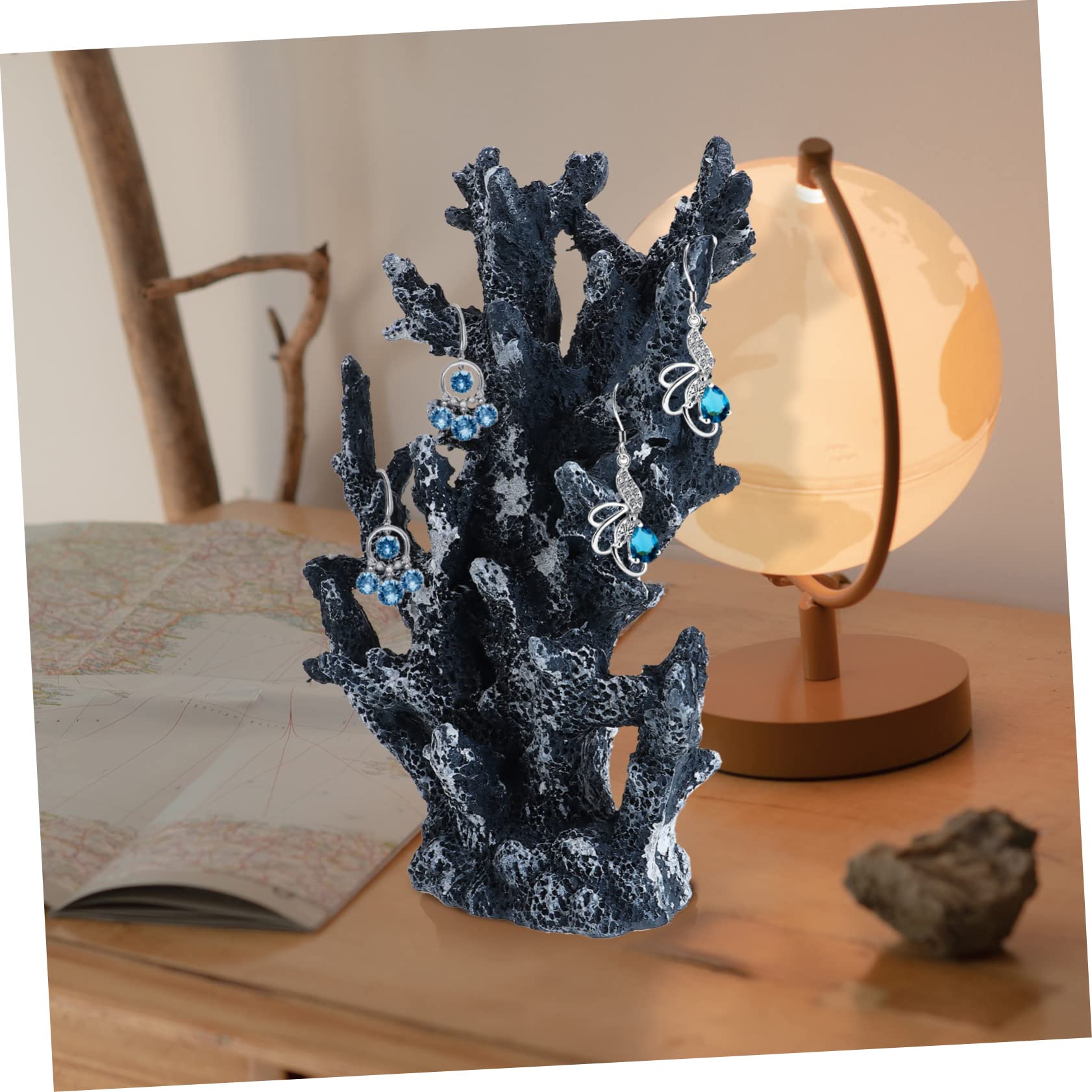 PRETYZOOM Korallenornament aus Kunstharz für Aquarium und Fischtank Blaue Aquarium Landschaftsdekoration als Schrank und Desktop Dekoration