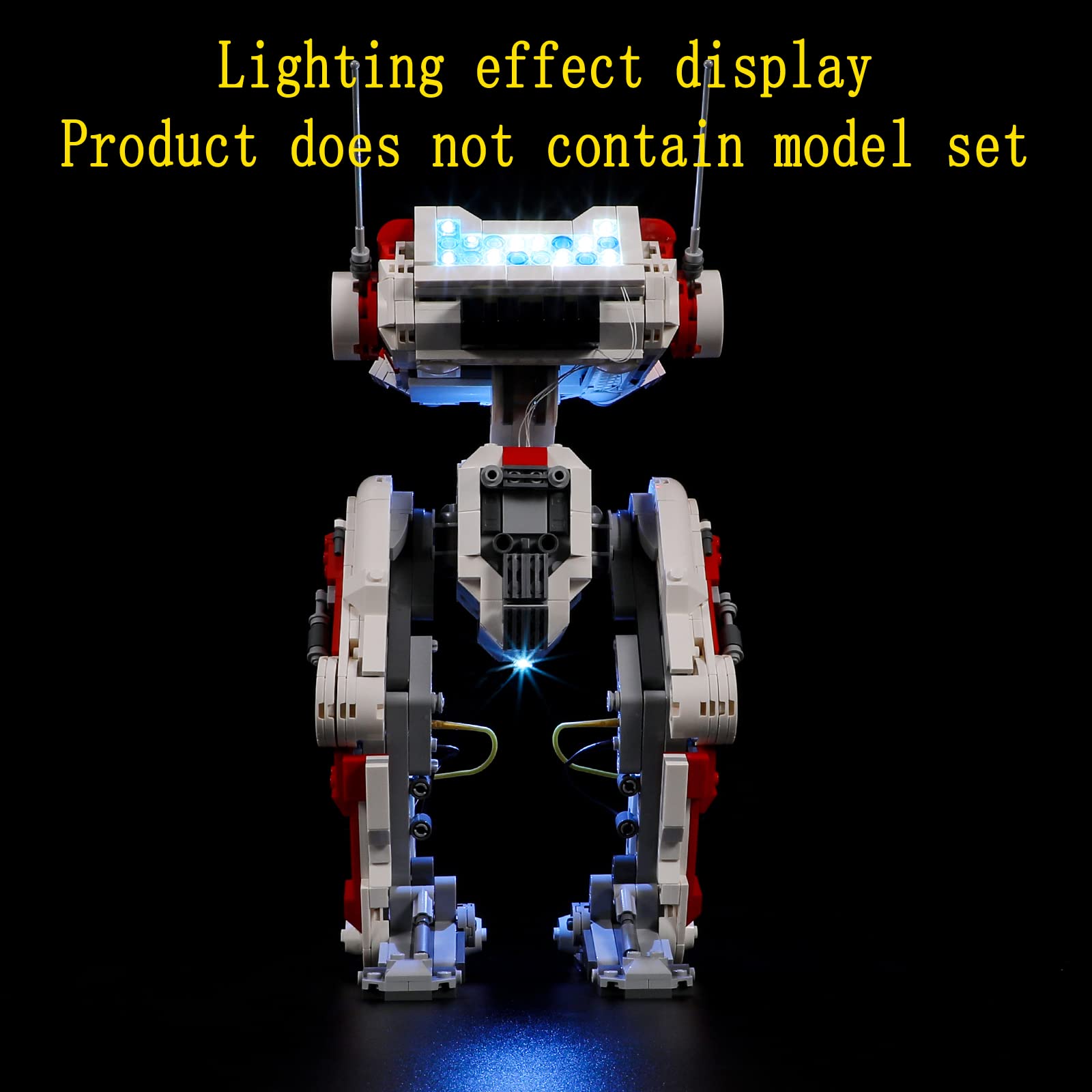 GEAMENT Oświetlenie LED Kompatybilne z LEGO BD-1™ 75335 Model do Składania Klocków (Zestaw Modeli Niezawarty)