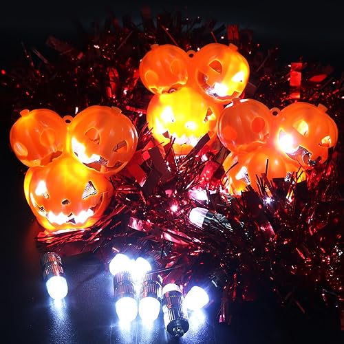 Miniatura 6 de Paquete de 12, 30, 50 y 100 luces LED SumDirect para linternas de papel, globos, centros de mesa florales y coloridos para bodas, Halloween y