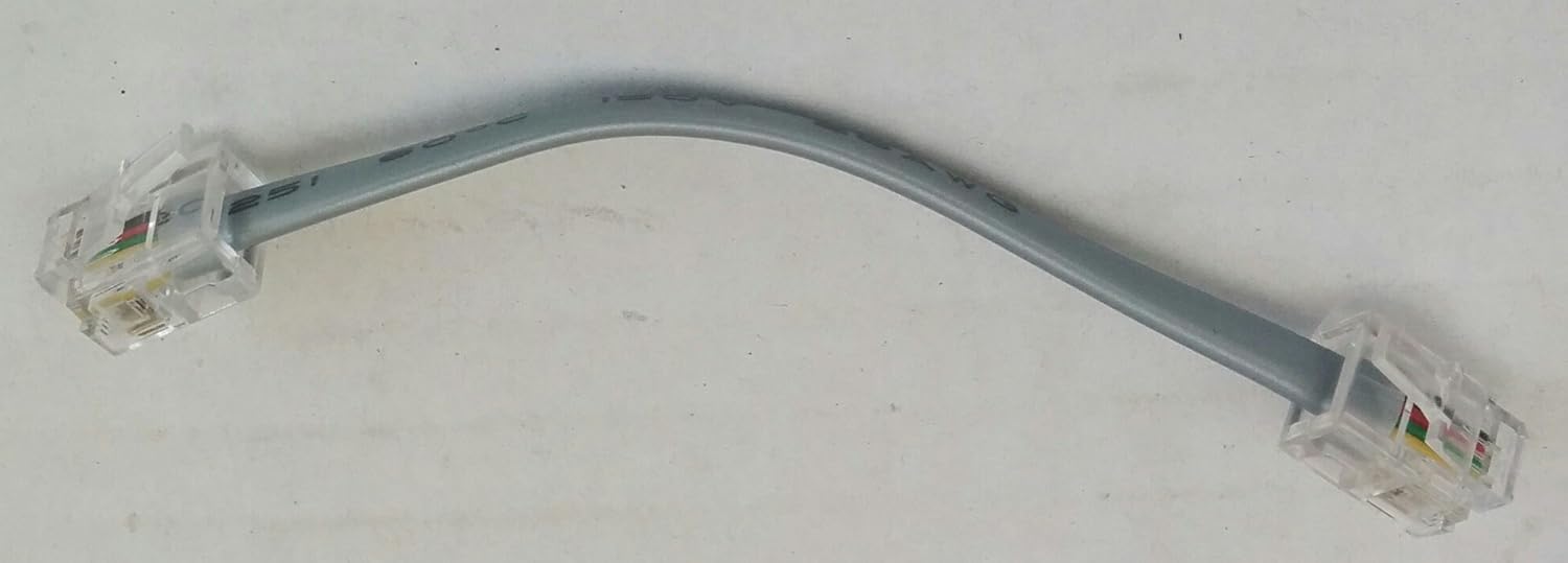 D2741 4 inch 4 Conductor [] Silver Satin Telephone Phone