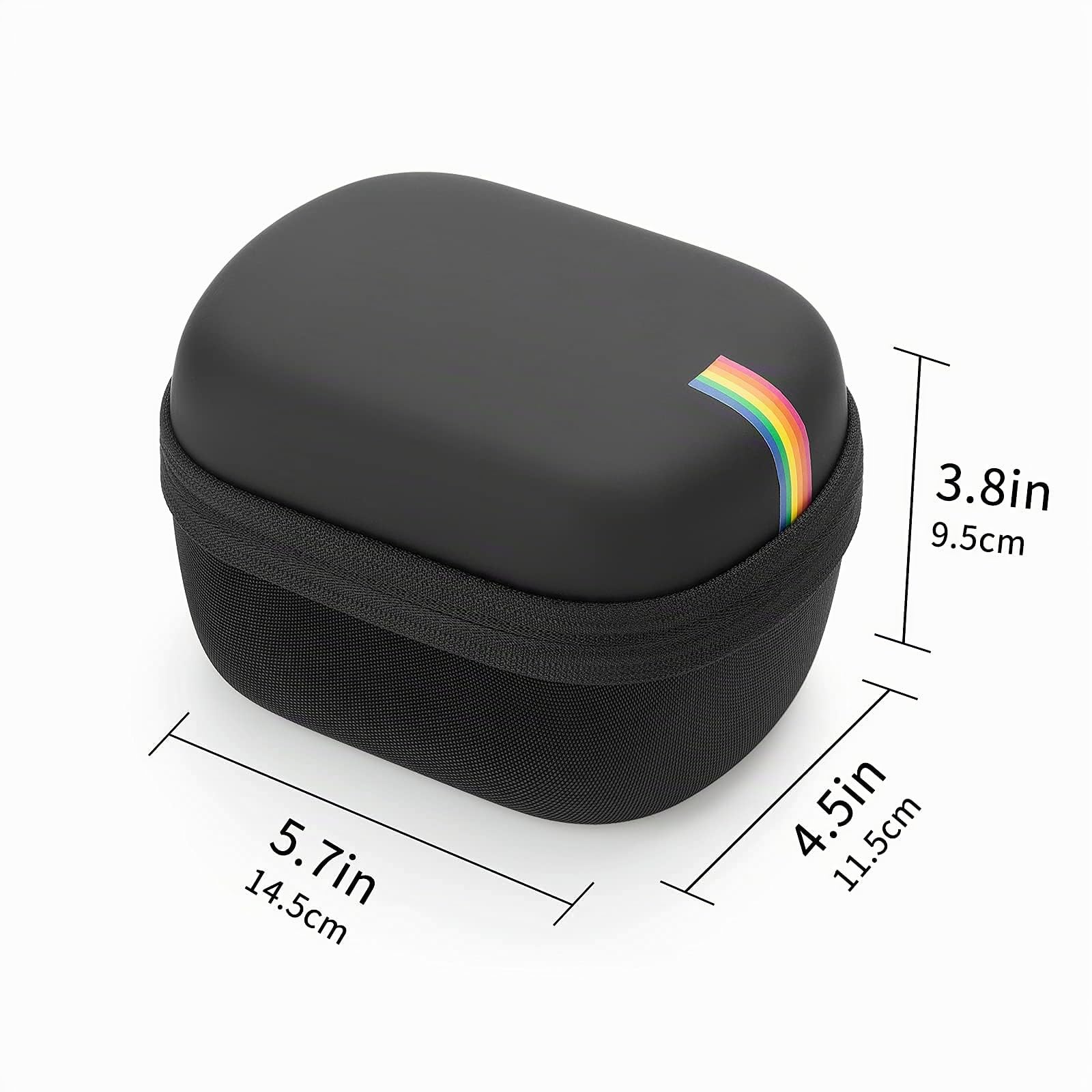 Yinke Étui Housse Polaroid Go Appareil Photo Instantané Coque Rigide Protection Sac Voyage Noir Classic