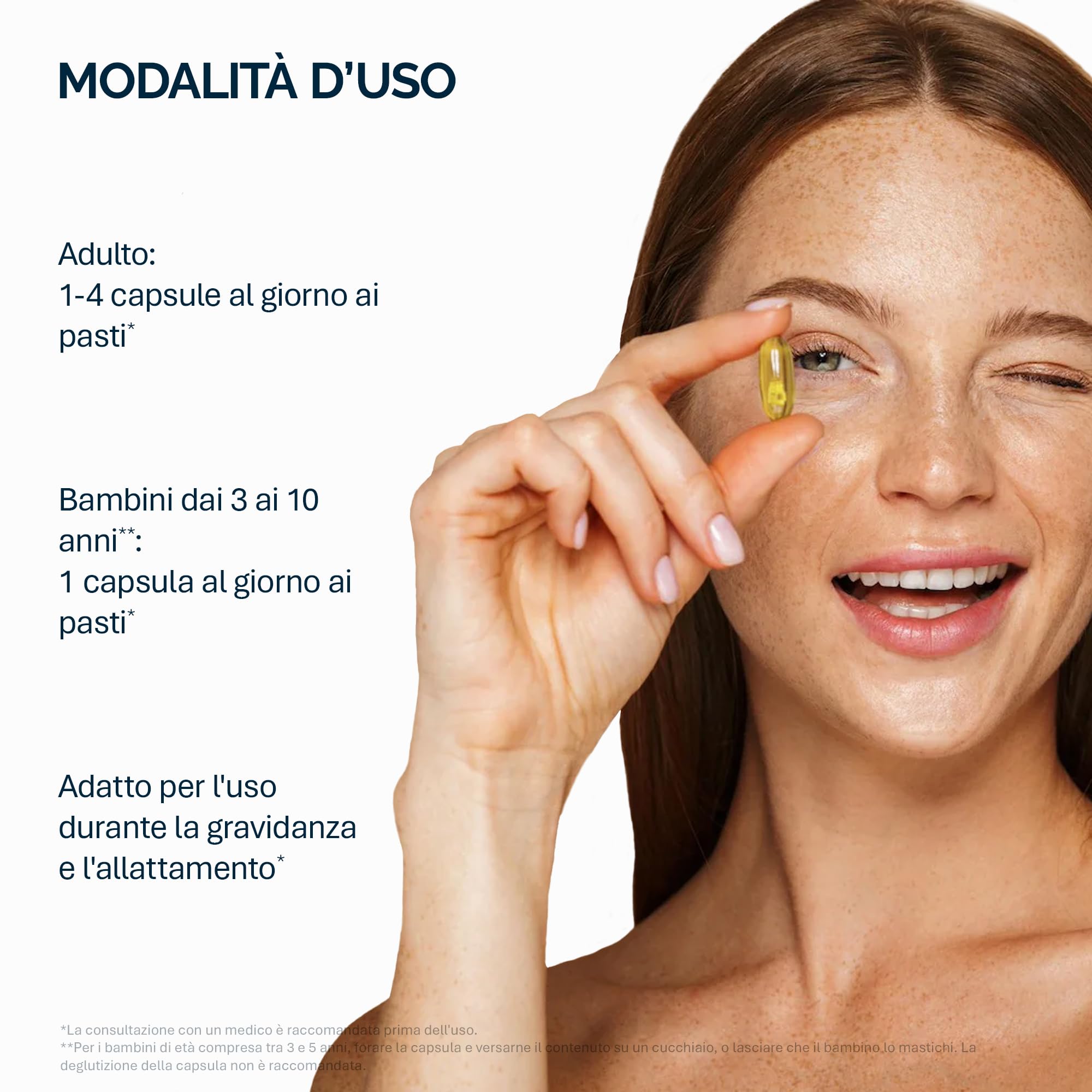 NFO Omega 3 Forte [360 capsule] Confezione Famiglia, Olio di Pesce Norvegese ad Alta Concentrazione di EPA:Formula DHA con Complesso Naturale di Vitamina E per Adulti e Bambini +3 Anni Prodotto in