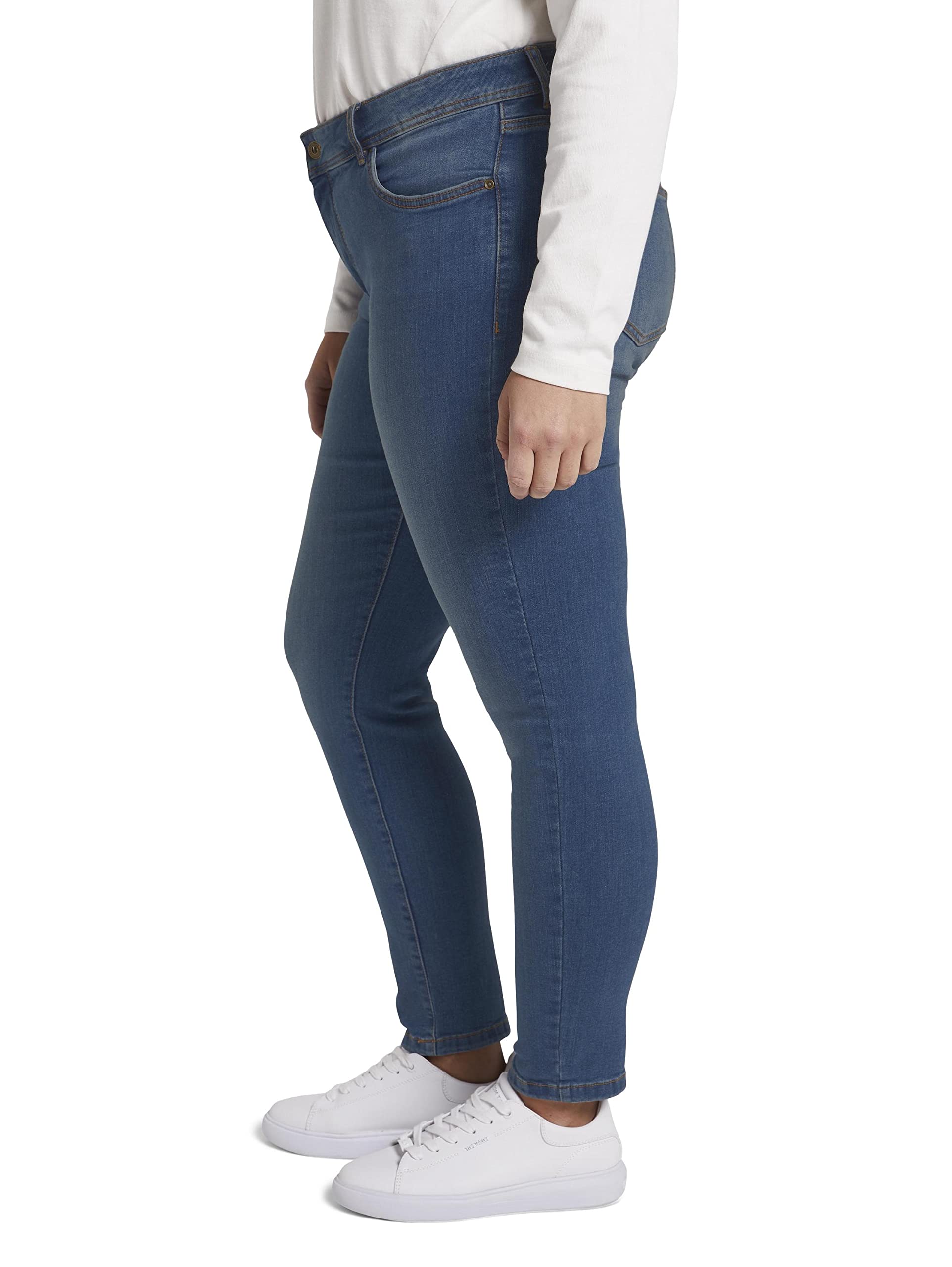 Tom Tailor Damen Plussize Skinny Jeans mit Stretch