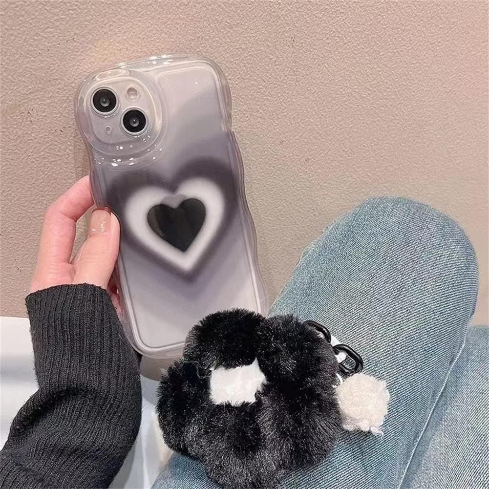 Amazon.com: Axulimin for iPhone 15 Case Cute Aesthetic Black