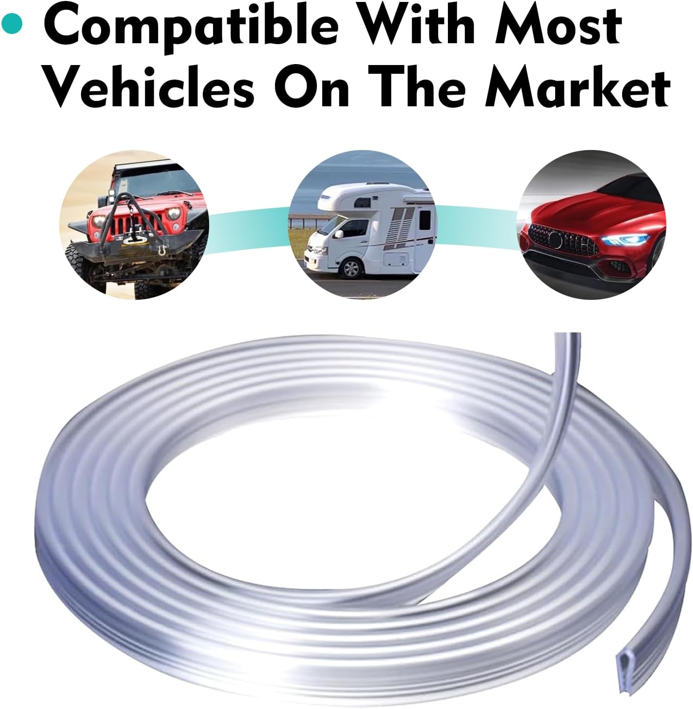 Car Door Edge Guards Clear, 16.4FT Door Edge Guards, Car Door Protector with U-Shaped, Scratch Resistant Edge Protective Trim, Auto Accessories, Universal for Most Vehicle