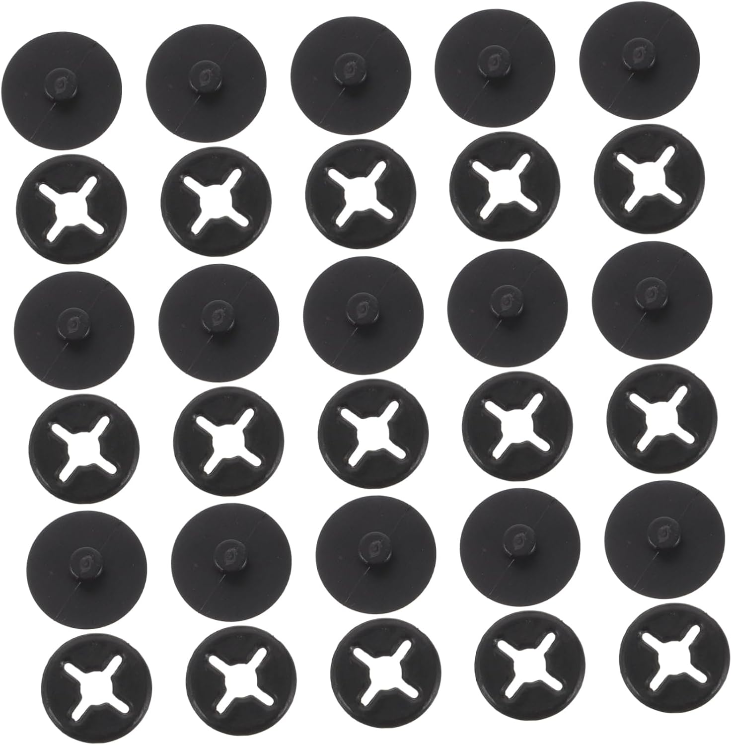 VICASKY 20pcs Number Bib Fixing Clips Lightweight Secure Race Number Holders for Runners Easy Attachment Fasteners for Athletic Events Design
