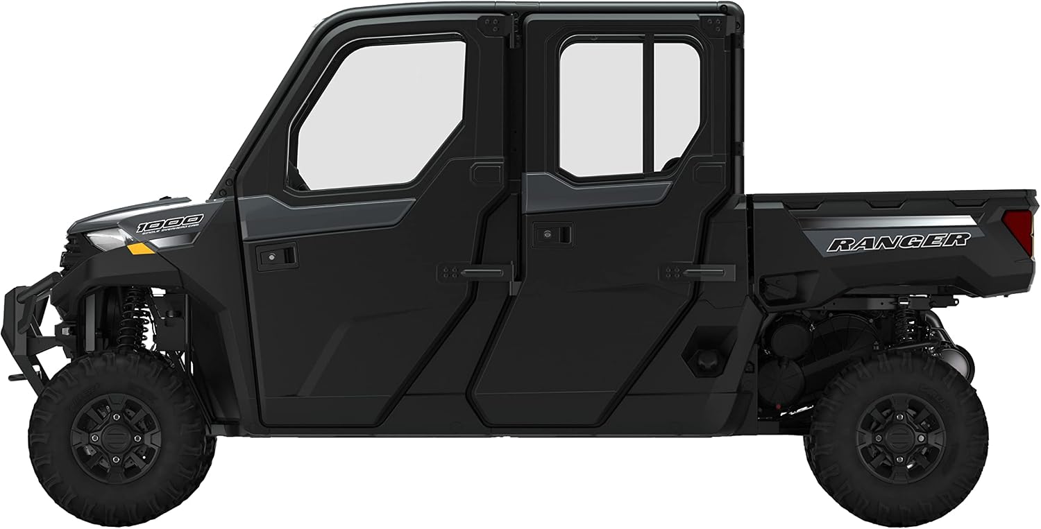Polaris 2883829-804 Stealth Gray Rear Exterior Door Accent Panel 2019-2023 Ranger Crew OEM