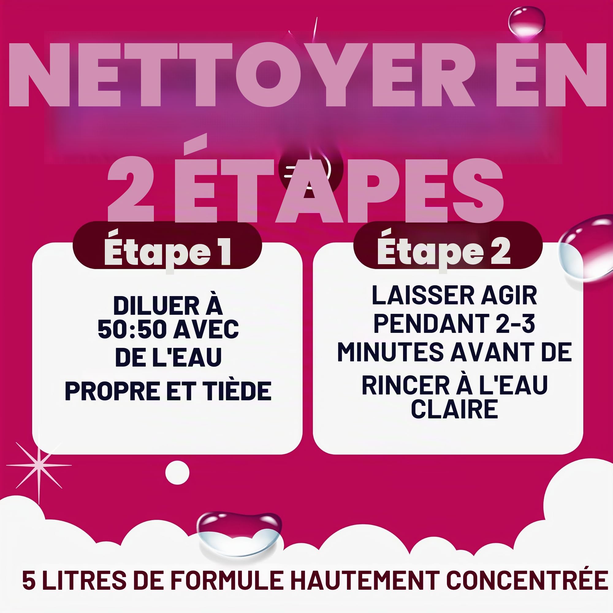 Dirtbusters Snow Foam Shampooing Mousse Nettoyant pour Entretien Professionnel de Voiture, avec Haute Brillance et Parfum Cerise - Lavage Auto pour Lance Canon Mousse De Neige, 5 litres