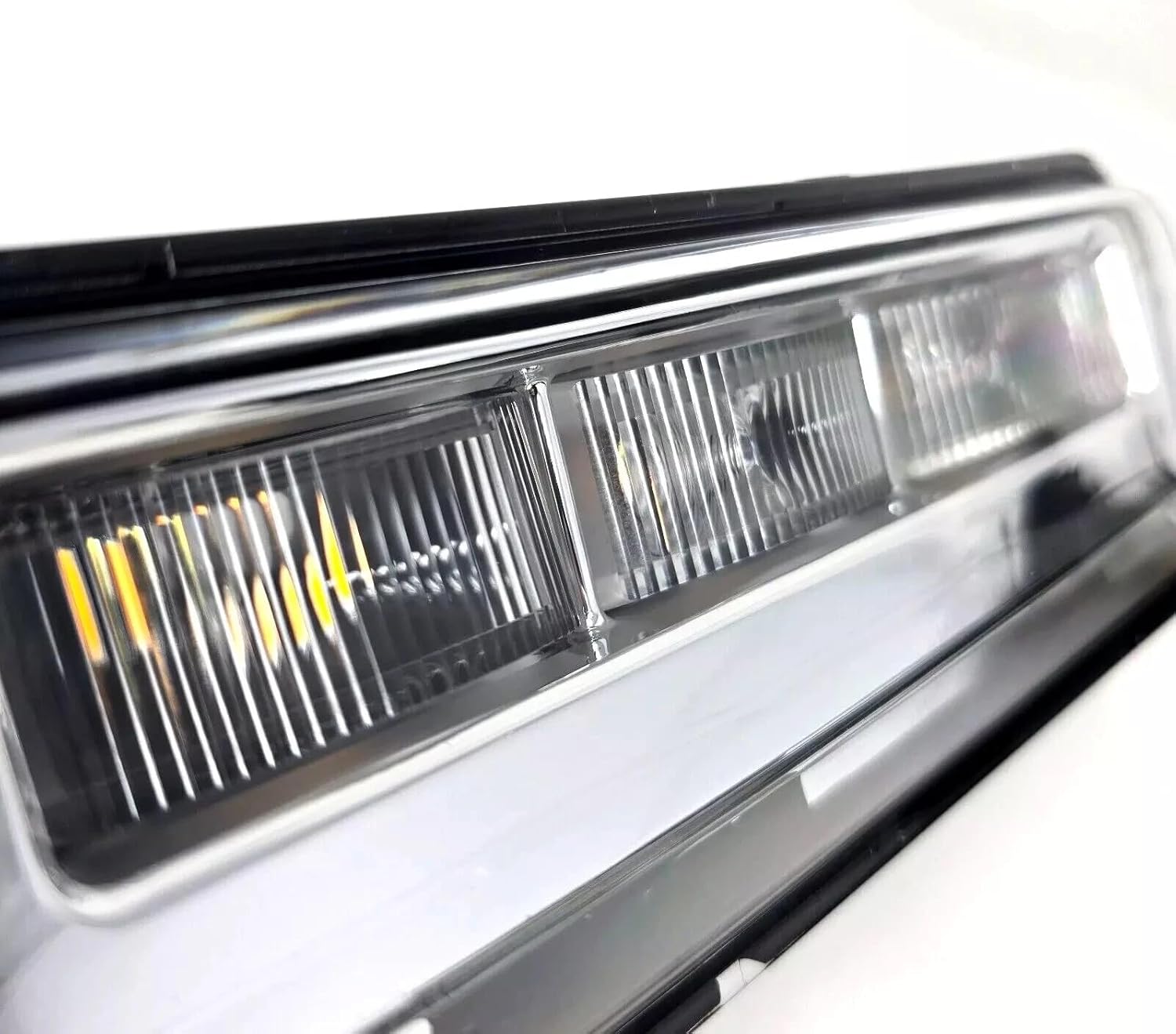 Front LED Fog Lights Assembly Pair for 2022-2026 Toyota Tundra/2024-2026 Toyota Tacoma/2025-2026 Toyota 4Runner/2023-2026 Toyota Sequoia Bumper Fog Lights Driving Lamps w/Switch Replacement Left+Right