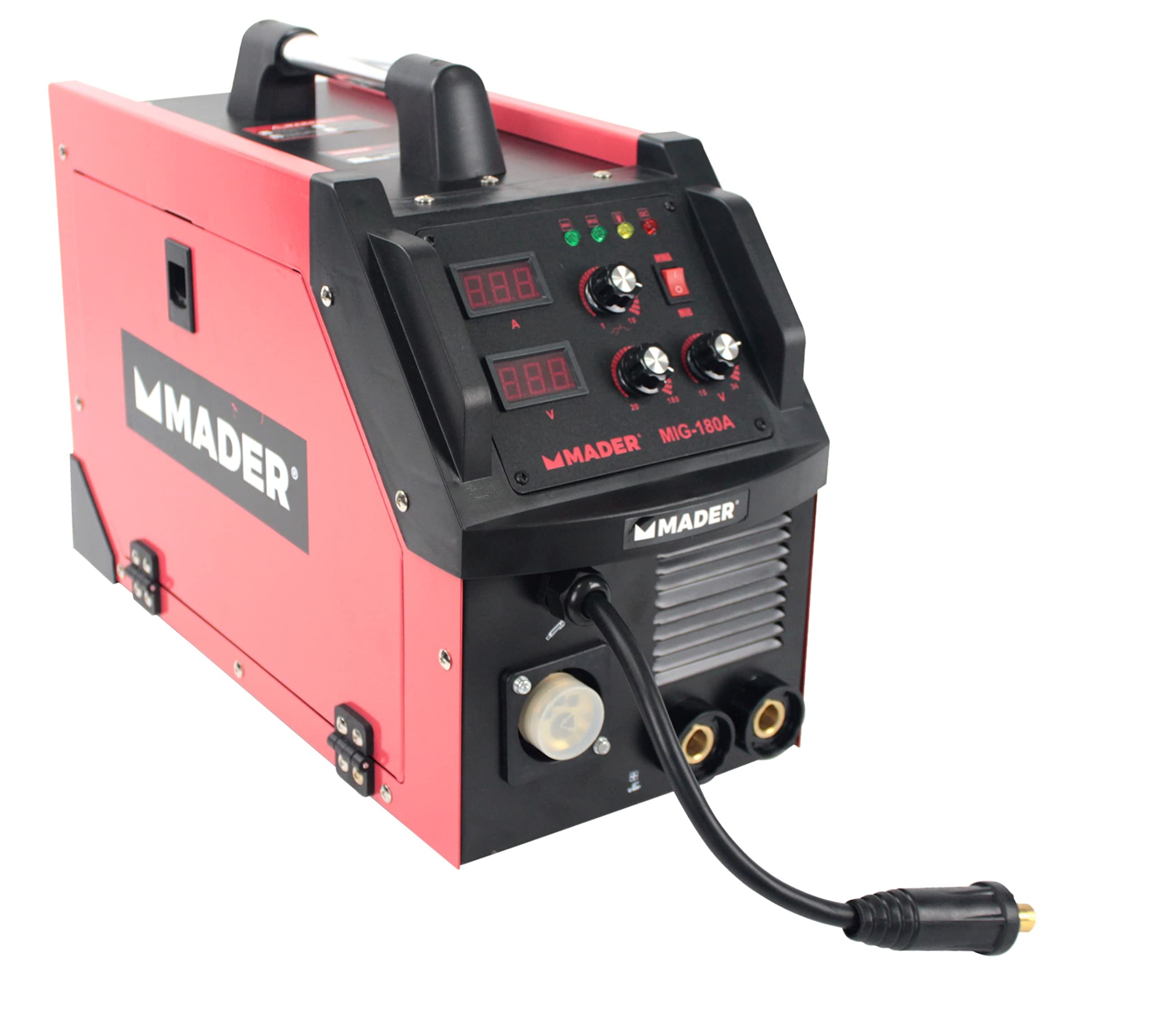 Equipo Soldadura Inverter, 3 em 1, MMA/MIG-MAG, 180A - MADER® | Power Tools 63528