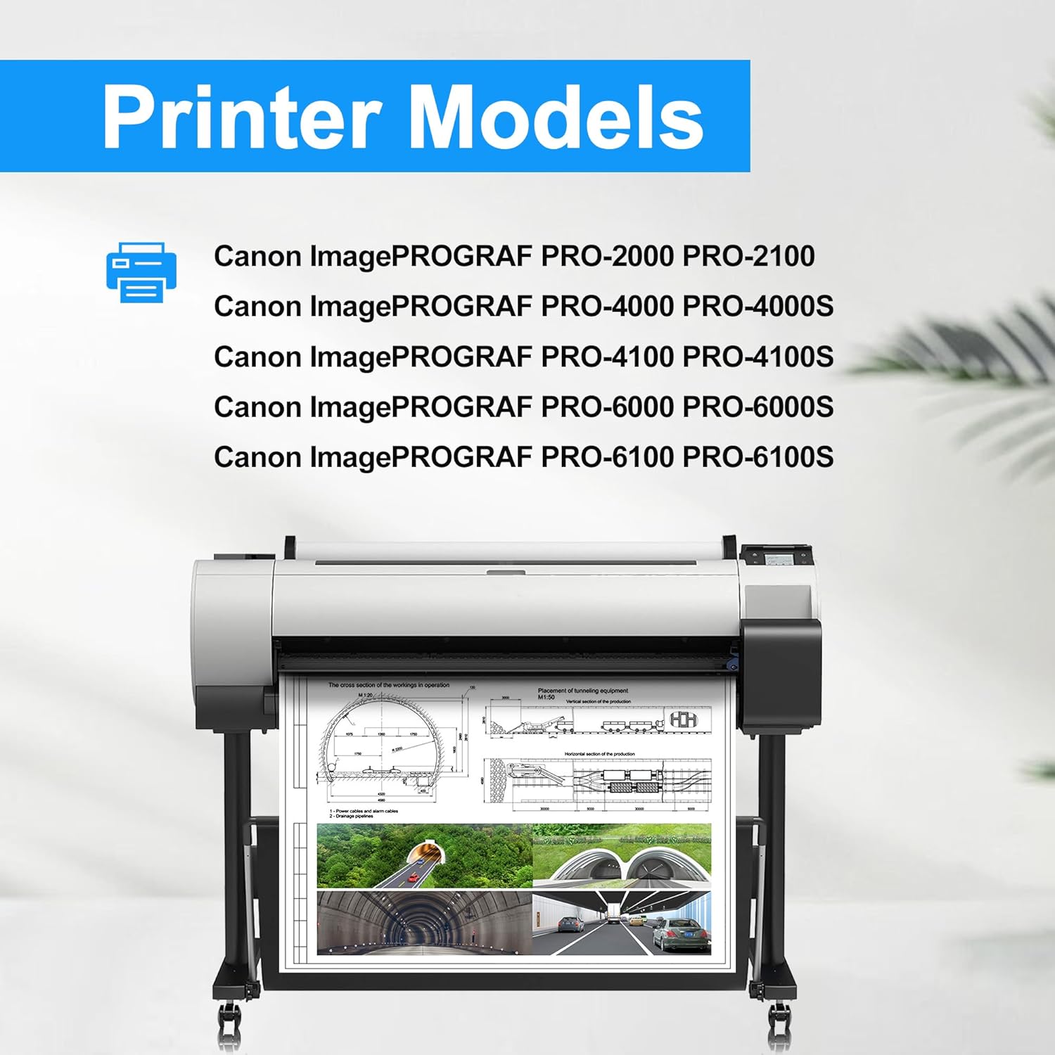LCL Compatible Ink Cartridge Pigment Replacement for Canon PFI-1700 PFI-1700MBk 0774C001AA ImagePROGRAF PRO-2000 PRO-4000 PRO-4000S PRO-6000S PRO-4100 PRO-4100S PRO-6000 PRO-2100 PRO-6100 (1-Pack MBK)
