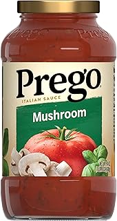 Prego Mushroom Pasta Sauce, 24 oz Jar