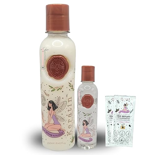 Ritual Botánico Keratina Orgánica  Tratamiento para alisar, reparar y relajar el cabello  Ingredientes naturales, orgánicos y veganos  Producto de