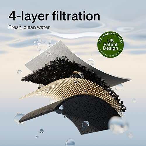 Miniatura 8 de PETLIBRO Fuente de agua RFID para gatos múltiples con reconocimiento de gatos y monitoreo de hidratación, dispensador de agua automático para gatos