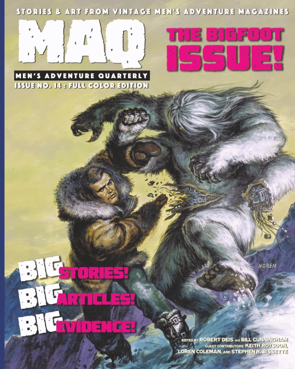 THE MEN'S ADVENTURE QUARTERLY #14: THE BIGFOOT ISSUE      Paperback – March 30, 2026