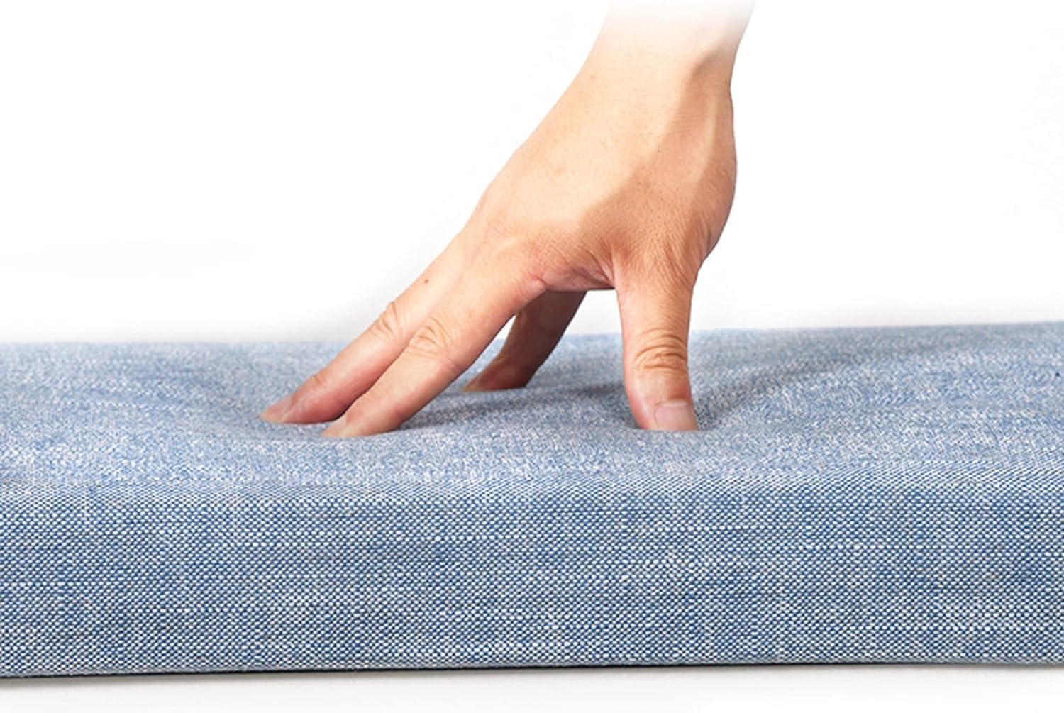 Bench Cushion,2" Thick Garden Bench Cushion,Non-Slip Chair Pad Super Soft 2 3 Seater Bench Cushion for Patio Swing Indoor Outdoor Furniture (39x12inch,Pink)