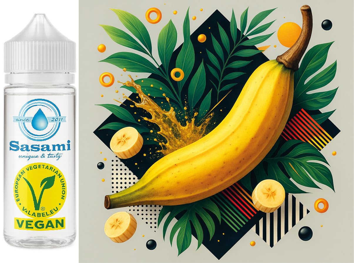 Rhino-Horn-Kochbanane Aroma Konzentrat - Vegan - Sasami - 100ml