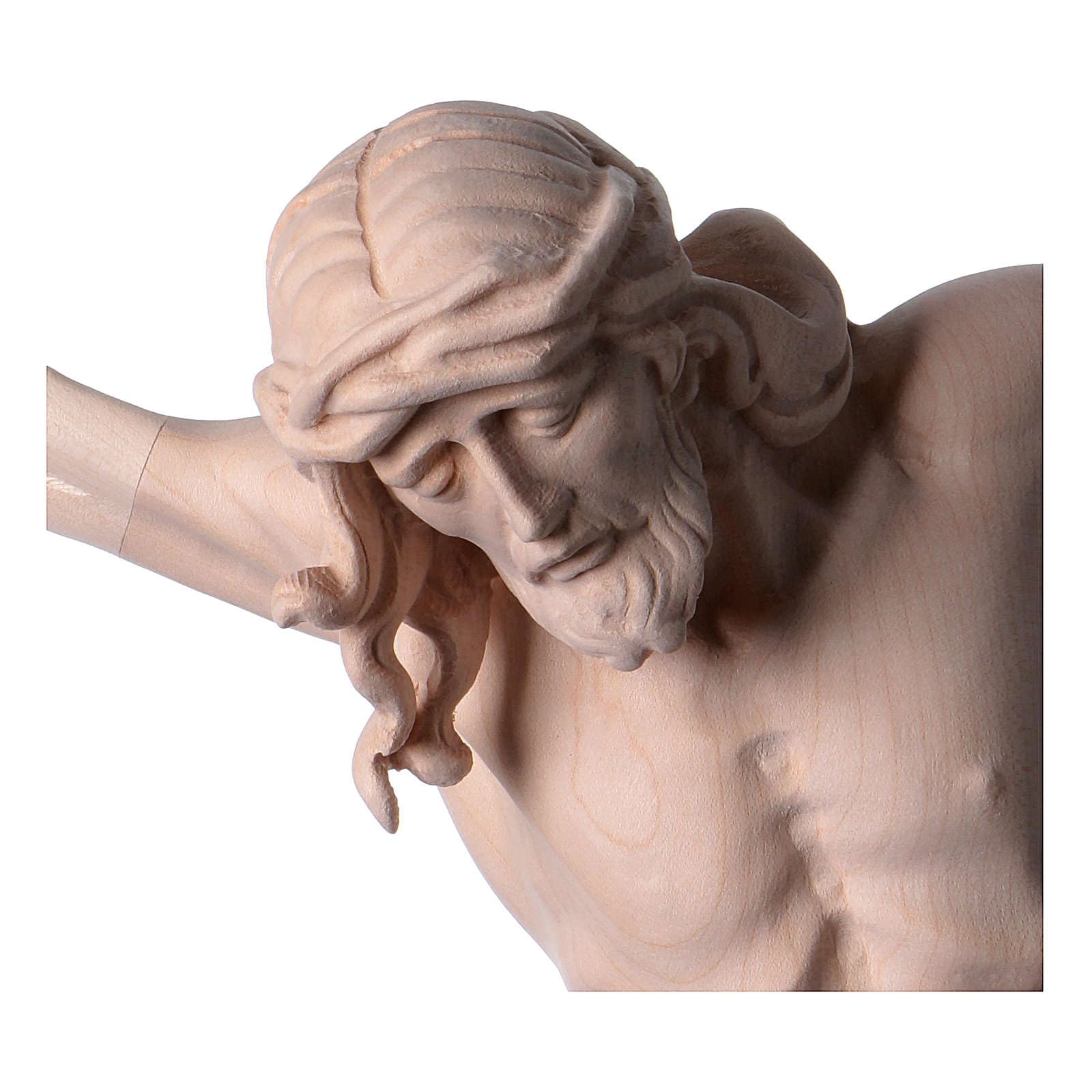 Holyart Body of Christ in Natural Wood, 30 cm (11.82 INC.)