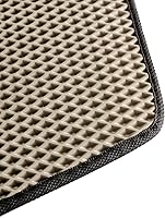 Vista 6 de Alfombrilla de maletero de carga personalizada para Mazda CX-3 2015-2023 - Bandeja de forro de maletero fácil de limpiar (beige)