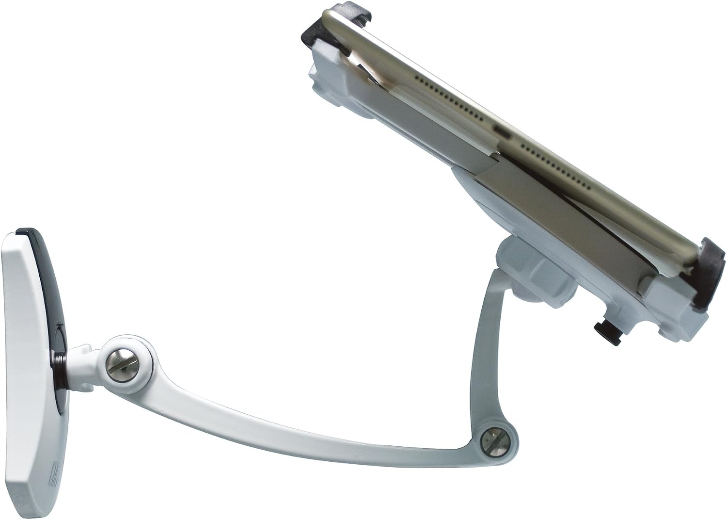 Tablet Wall Mount - CTA Wall, Under-Cabinet, and Desk Mount with 2 Separate Bases for Tablets for Tablets Ranging 4-9" in Width (PAD-WDM)