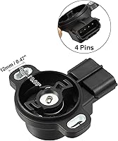 Vista 3 de X AUTOHAUX 89452-22080 Reemplazo del sensor de posición del acelerador TPS para Toyota 4Runner 2.7L 1996-1997 para Toyota Supra 3.0L 1993-1998
