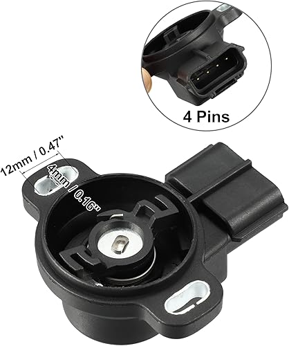 Miniatura 3 de X AUTOHAUX 89452-22080 Reemplazo del sensor de posición del acelerador TPS para Toyota 4Runner 2.7L 1996-1997 para Toyota Supra 3.0L 1993-1998