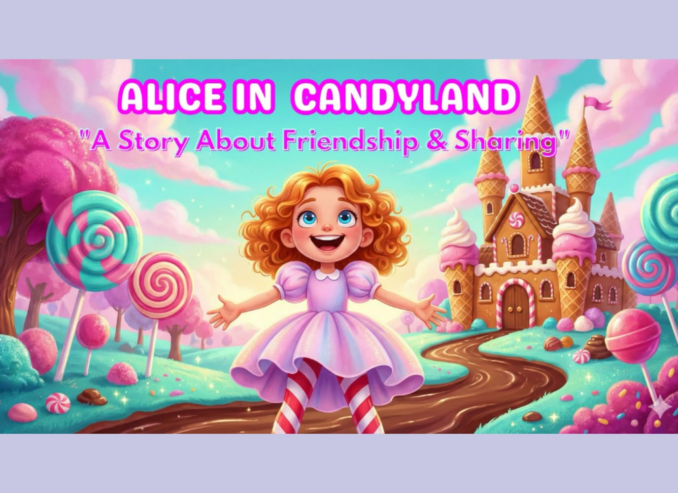 Alice in CandyLand: A Magical Bedtime Story About Sharing & Friendship