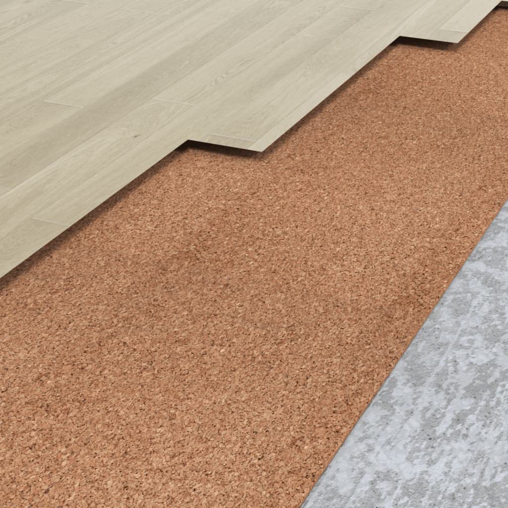 vidaXL Rollo de corcho 100x800 cm 2 mm