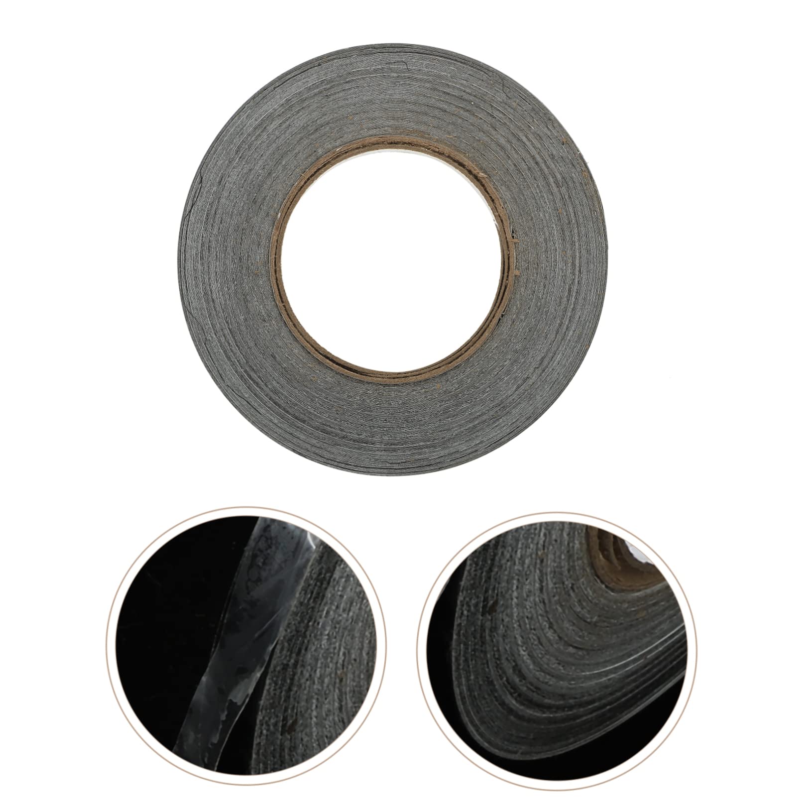 STOBAZA Seamless PVC Caulk Tape Bathtub Bathroom Kitchen Self-Adhesive Sealing Strip Black Easy to Apply