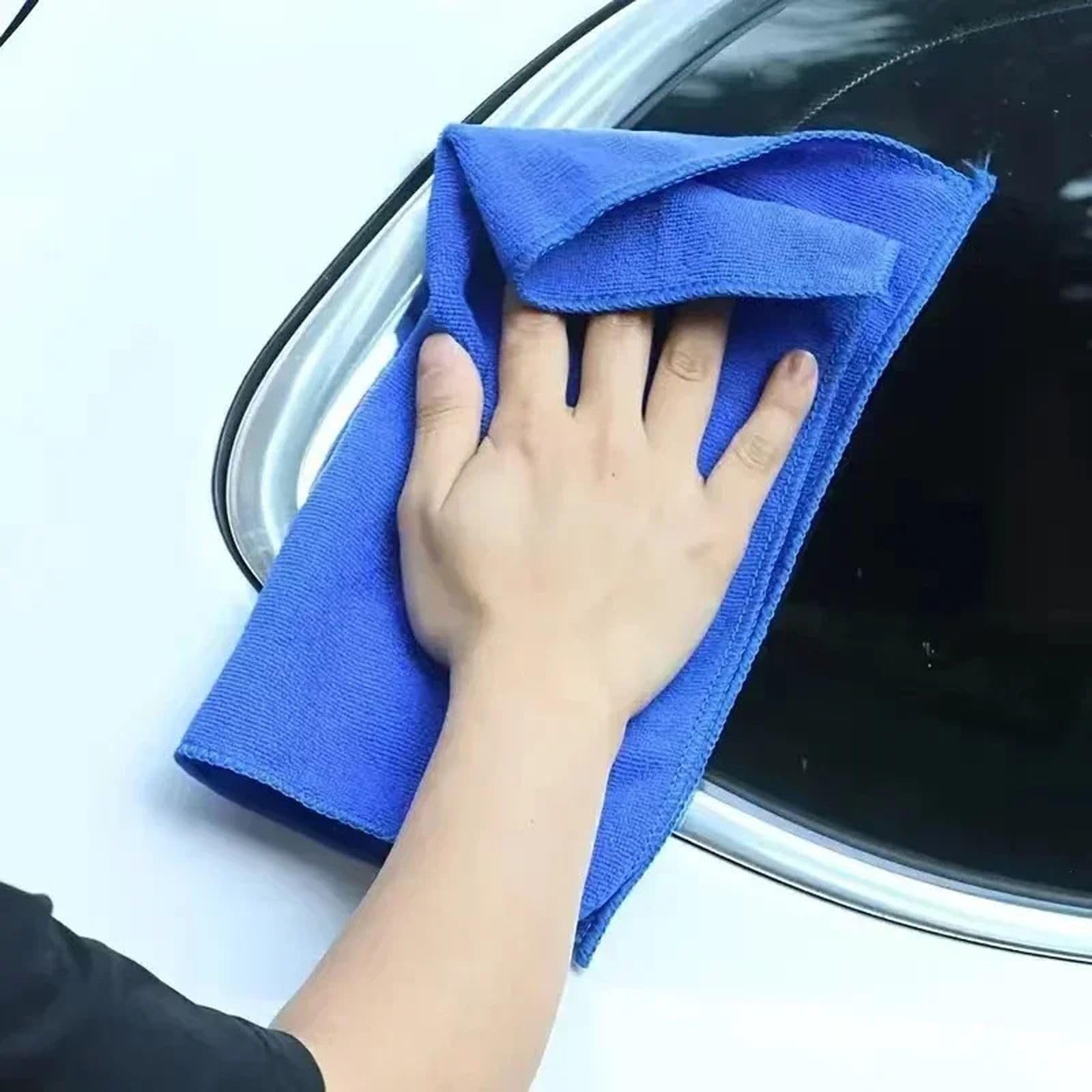 100Pcs Mikrofaser Handtücher Auto Waschen Trocknen Tuch Handtuch Haushalt Reinigungstücher Auto Detailing Poliertuch